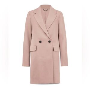 All Saints Dree Teco Double Breasted Coat